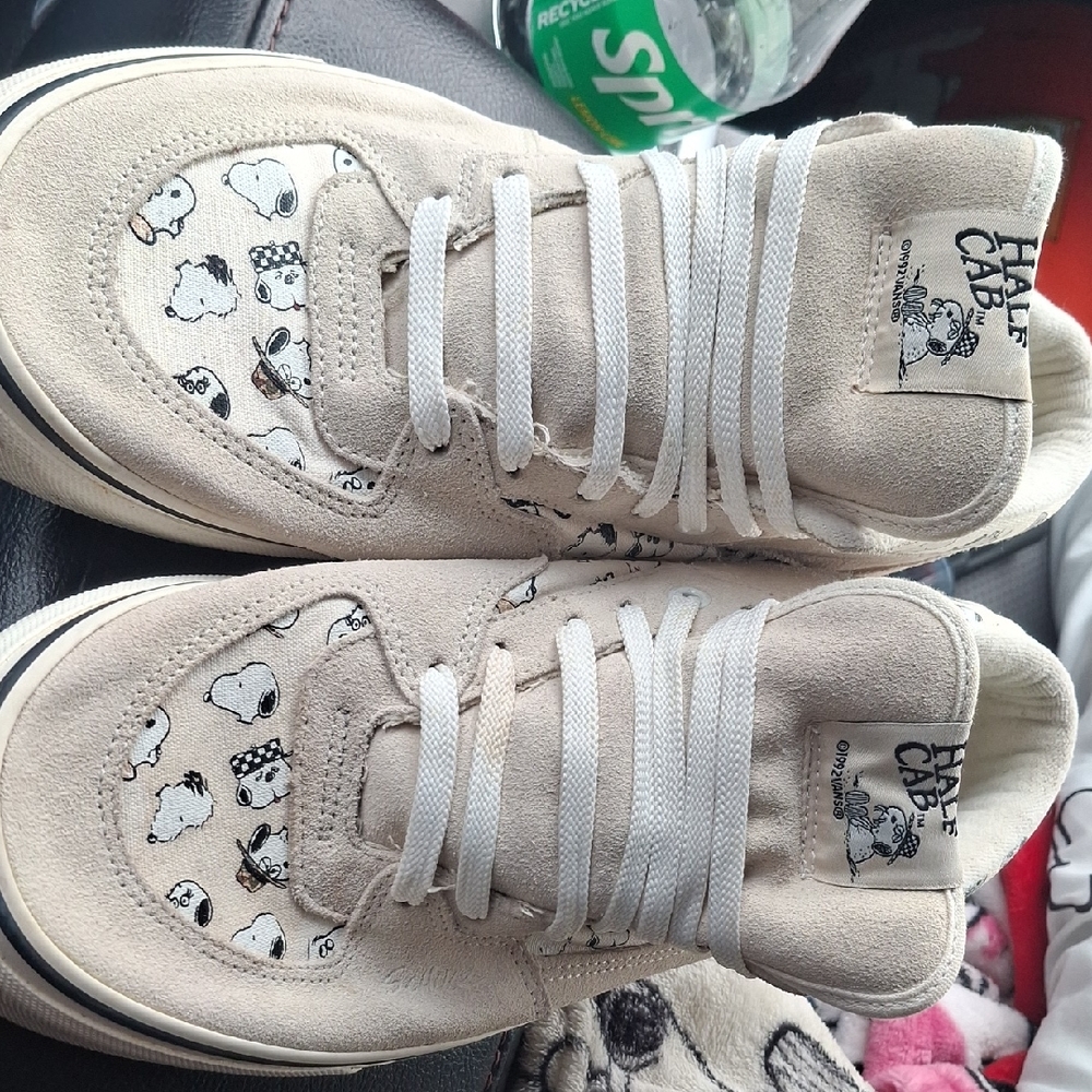 Kids Cream Sneakers